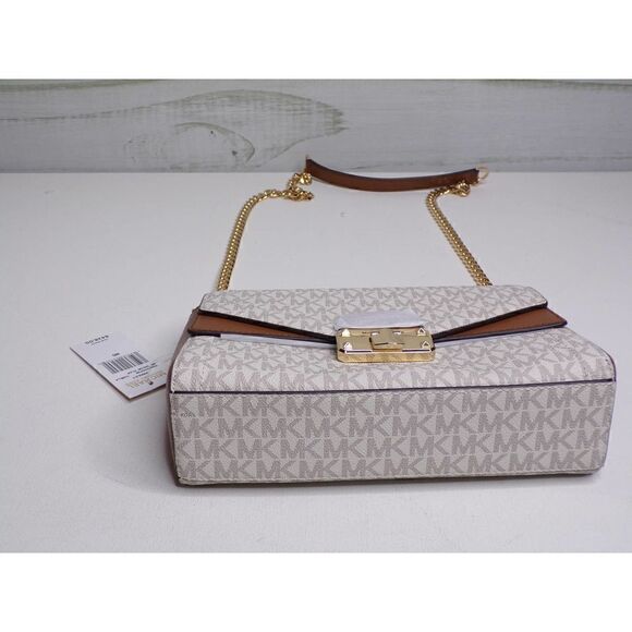 Michael Kors Vanilla Kinsley Xbody NWT - Picture 5 of 8